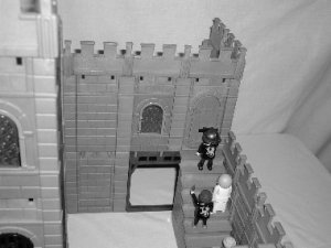 deserted castle