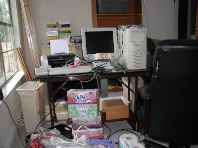 messy toy room