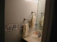 new yellow bathroom